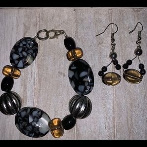 New Bracelet and Earring Set
